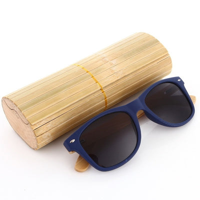 EZREAL Real Top Bamboo Wood Wooden Sunglasses Polarized Handmade Wood Mens Sunglass Sun glasses Men Gafas Oculos De Sol Madera