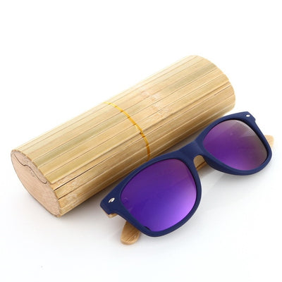 EZREAL Real Top Bamboo Wood Wooden Sunglasses Polarized Handmade Wood Mens Sunglass Sun glasses Men Gafas Oculos De Sol Madera